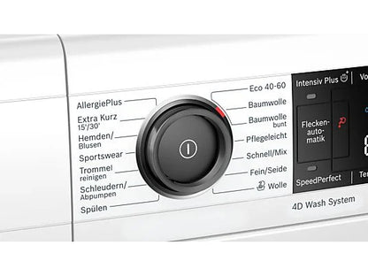 Lave Linge BOSCH WAV28M30 Serie 8 Machine à Laver (9 kg, 1400 U/Min., B)