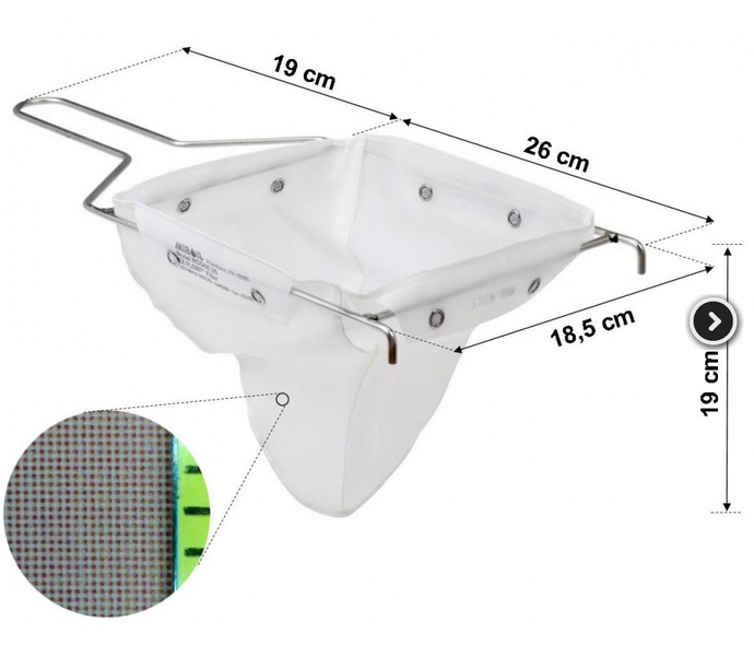 FRITTÖLFILTER FÜR 15-LITER-FRITEUSE