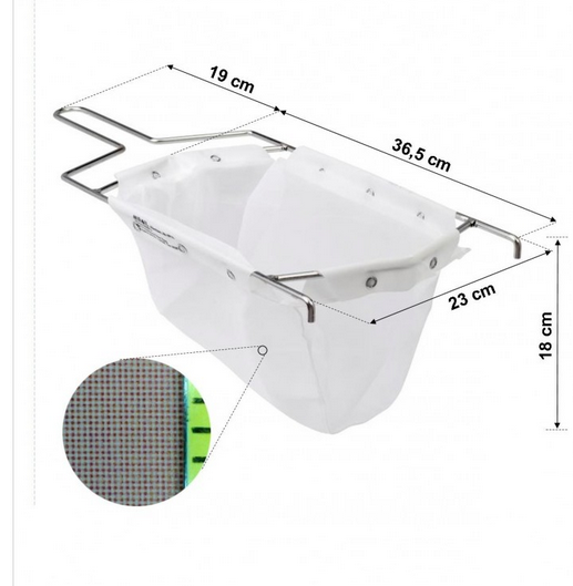 FILTRE HUILE DE FRITURE POUR FRITEUSE 38 LITRES