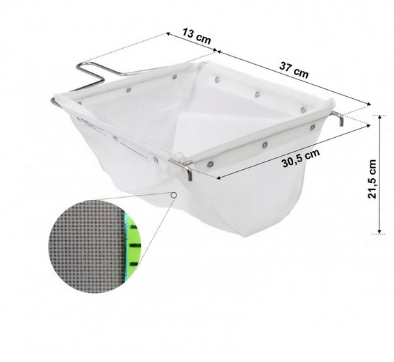 FRITUUROLIE FILTER VOOR 57 LITER FRITEUSE✅