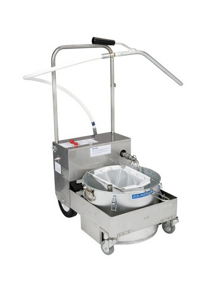 FILTREUSE FRITURE ELECTRIQUE 38 LITRES (MACHINE FILTRANTE)
