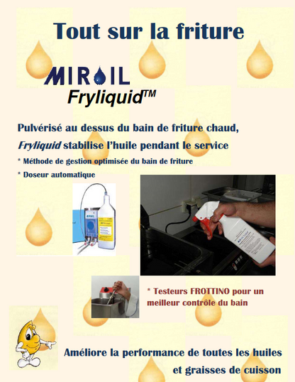 FRYLIQUID ECONOMISEUR D'HUILE DE FRITURE - 1 LITRE